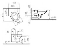 Унитаз VitrA Espace 4202B003-0948