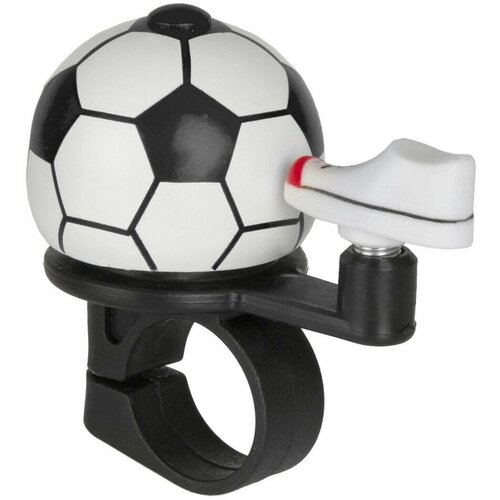 звонок велосипедный алюминий пластик с компасом 360 Звонок велосипедный алюминий/пластик D38 мм футбол