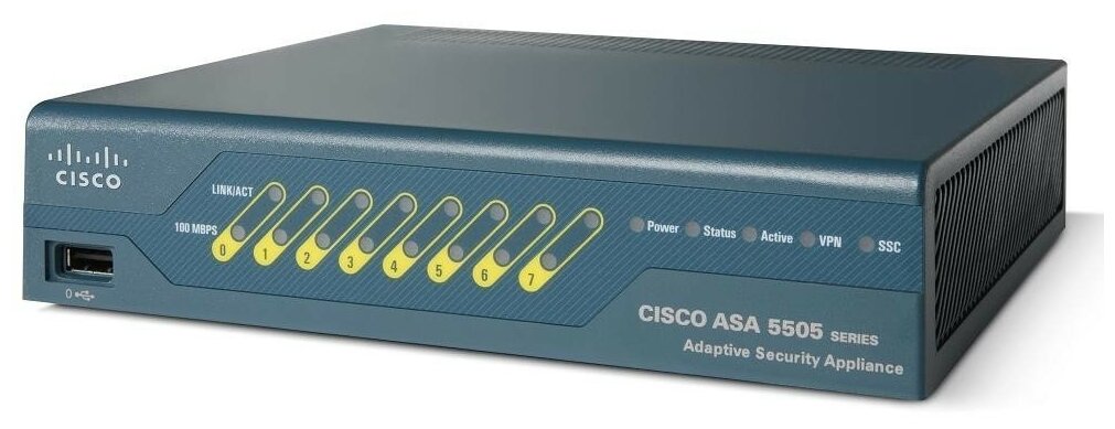 Межсетевой экран CISCO ASA5505-SSL25-K9