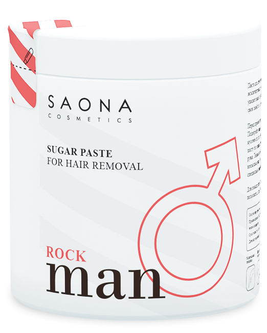 Паста для шугаринга Saona Cosmetics Man Line Rock