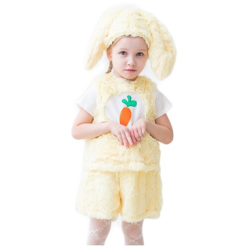 фото Костюм карнавальный крошка зайка 2-4 года рост 92-104 см россия нет бренда