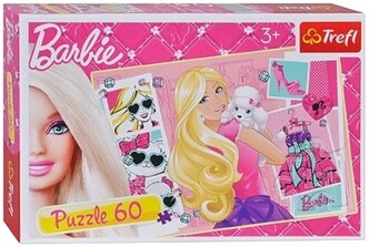 Лучшие Пазлы на тему Barbie