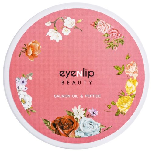 фото Eyenlip Гидрогелевые патчи для глаз Salmon Oil & Peptide Hydrogel Eye Patch 84 г (60 шт.)