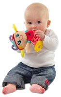 Прорезыватель Playgro Lulu Ladybird Teething Blankie красный/желтый/фиолетовый