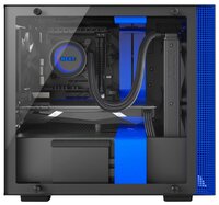 Компьютерный корпус NZXT H200i Black/blue