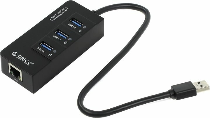 USB-хаб Orico HR01-U3-BK