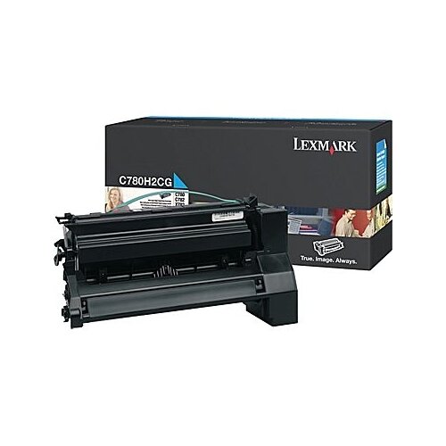 Картридж Lexmark C780H2CG, 10000 стр, голубой