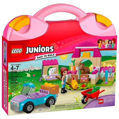 LEGO Juniors 10746 Ферма Мии, 100 дет. lego juniors 10686 родной дом 226 дет