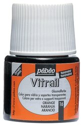 Краски Pebeo Vitrail Оранжевый 050016 1 цв. (45 мл.)