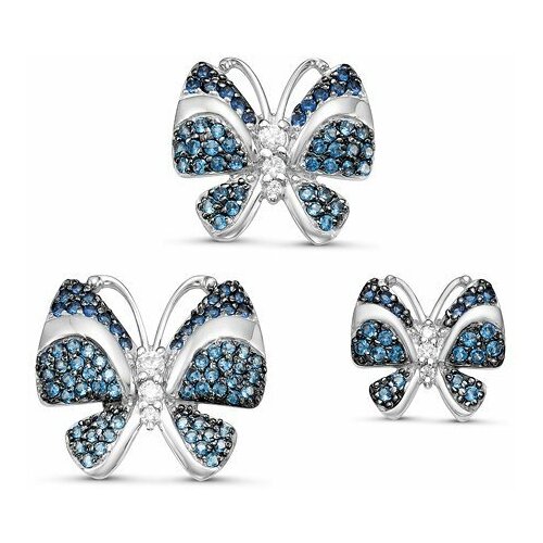 Брошь из серебра с060151