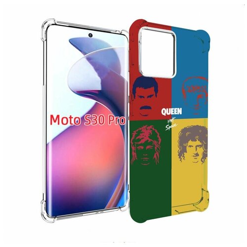 Чехол MyPads hot space queen альбом для Motorola Moto S30 Pro задняя-панель-накладка-бампер
