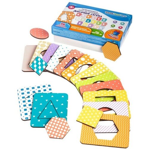 Доски Сегена Фигуры -1 набор 18 шт 822₽