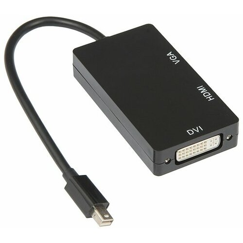 Кабель-переходник ORIENT mini DisplayPort->D-Sub(F)+DVI(F)+HDMI(F) ORIENT C310 (0.2м)