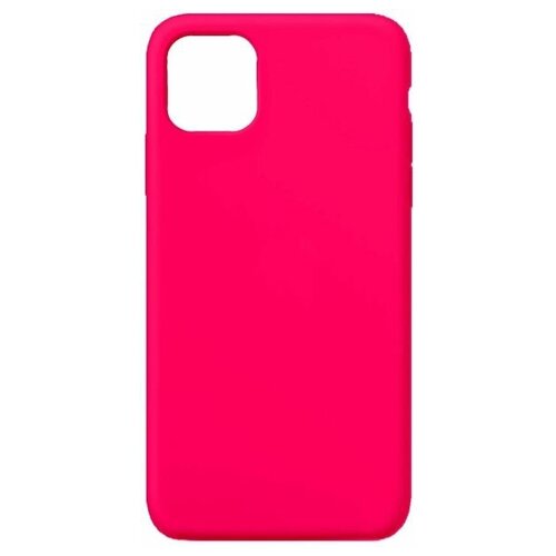 Накладка силикон Silicone Cover для Samsung Galaxy A51 2020 A515 Ultra Pink