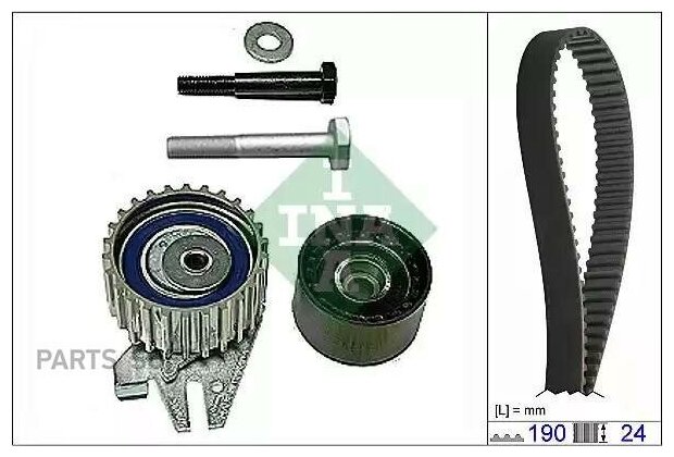 Комплект ремня ГРМ INA / арт. 530062210 - (1 шт)