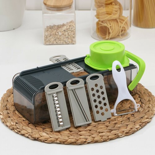 Многофункциональный кухонный комбайн Элеганс 4 насадки овощечистка 145700₽