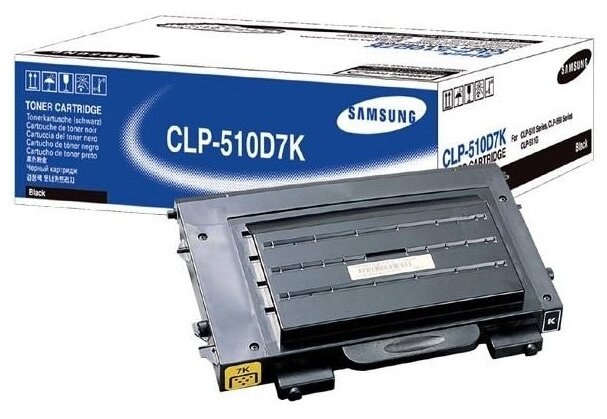 Картридж SAMSUNG CLP-510D7K черный для CLP-510/511/515