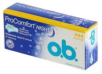 O.b. тампоны ProComfort Night Normal 16 шт.
