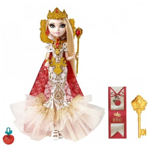 Кукла Эвер афтер хай Эпл Вайт по-королевски, Ever After High Royally ever after Apple White парик для девочки эпл вайт из м ф эвер афтер хай ever after high apple white для карнавала праздника