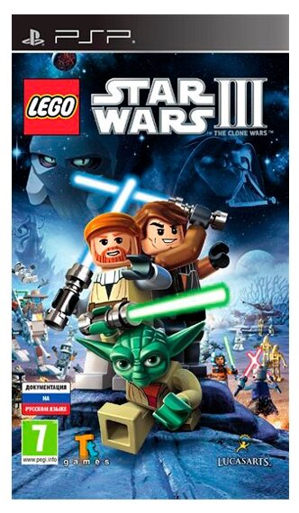 Игра LEGO Star Wars III: The Clone Wars для PlayStation Portable