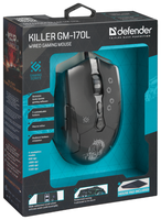 Мышь Defender Killer GM-170L Black USB