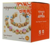 Шнуровка Мир деревянных игрушек Ассорти (Д414)