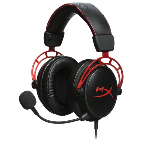 фото Компьютерная гарнитура hyperx cloud alpha red