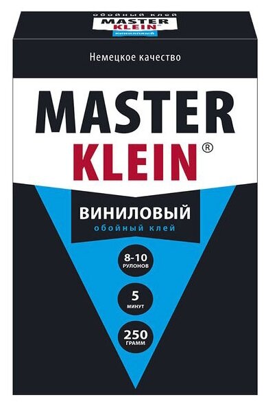 Клей обойный "Master Klein" виниловый 250гр (8-9рулонов, 40м2) жест.пачка