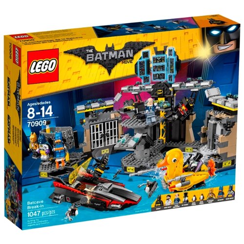 Купить Конструктор Lego The Batman Movie 70909 Нападение на Бэтпещеру