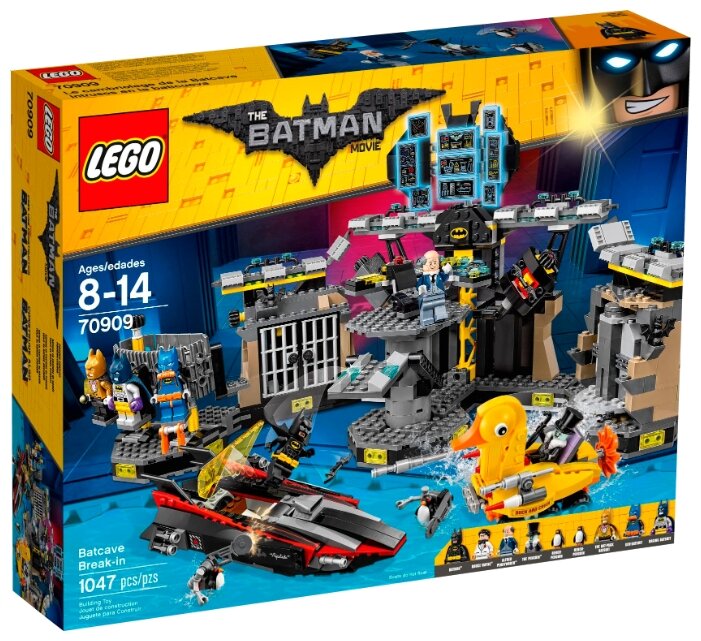 Конструктор LEGO The Batman Movie 70909 Взлом Бэтпещеры