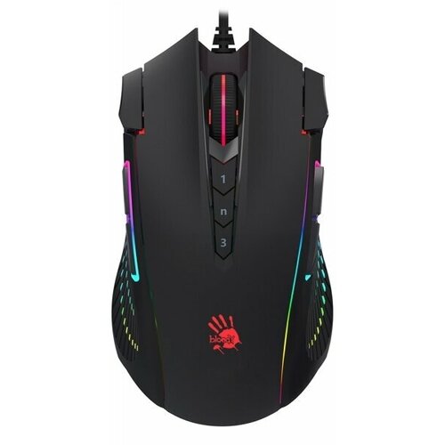 Мышь A4TECH Bloody J90s черный J90S BLACK ACTIVATED 264000₽