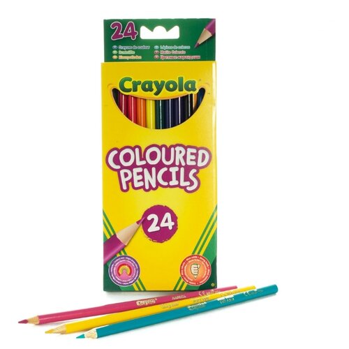 Crayola 3624 Набор цветных карандашей, 24 шт