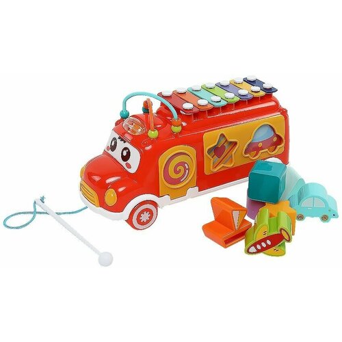 Музыкальный детский центр Everflo Happy Bus HS0413355 909₽
