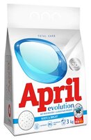 Стиральный порошок APRIL Evolution White & bright (автомат) 0.5 кг картонная пачка