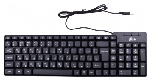 Игровая клавиатура Ritmix RKB-100 Black USB