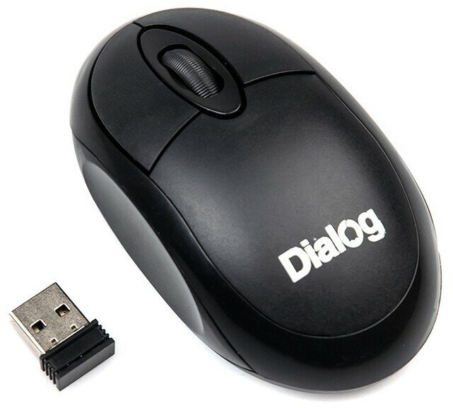 Мышь Dialog Comfort MROC-10U, черный (MROC-10U)