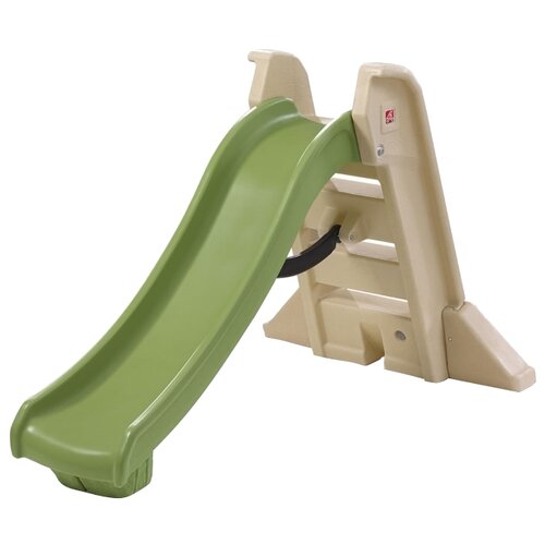 горка step2 woodland climber Горка Step2 Big Folding Slide, бежевый/зеленый