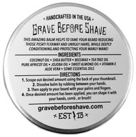 Grave Before Shave Бальзам для бороды Cigar Blend