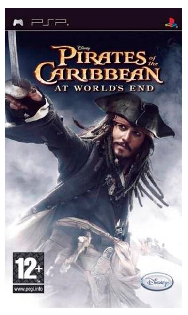 PSP Disney Pirates of the Caribbean 3: At World's End Пираты Карибского моря 3 На краю света