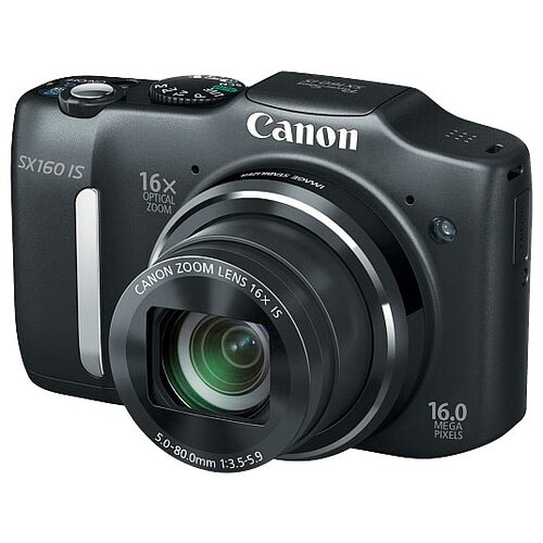 Фотоаппарат Canon PowerShot SX160 IS, черный