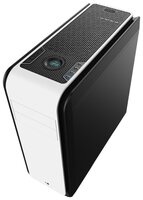 Компьютерный корпус AeroCool Dead Silence 200 Black/white Window Edition