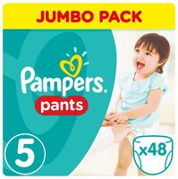 Pampers трусики Pants 5 (12-18 кг) 48 шт.