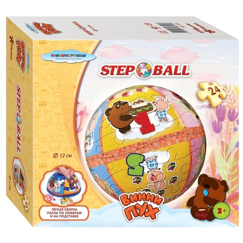 фото 3D-пазл Step puzzle StepBall Союзмультфильм Винни Пух (98105), 24 дет.