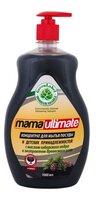 Mama Ultimate Концентрат для мытья посуды Сибирский кедр и древесный уголь 0.6 л сменный блок