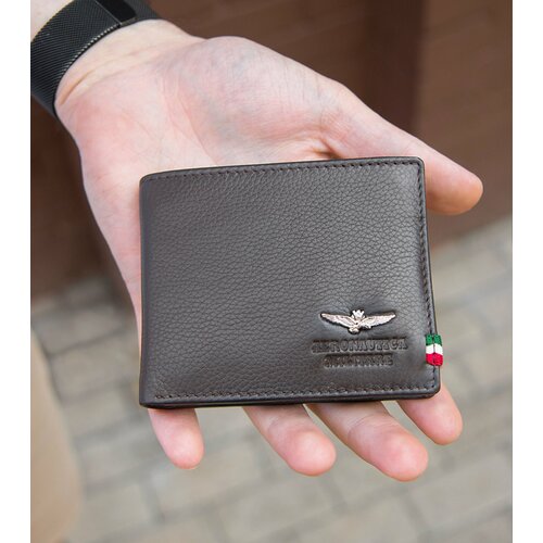 Кошелек фактура гладкая коричневый 7603₽