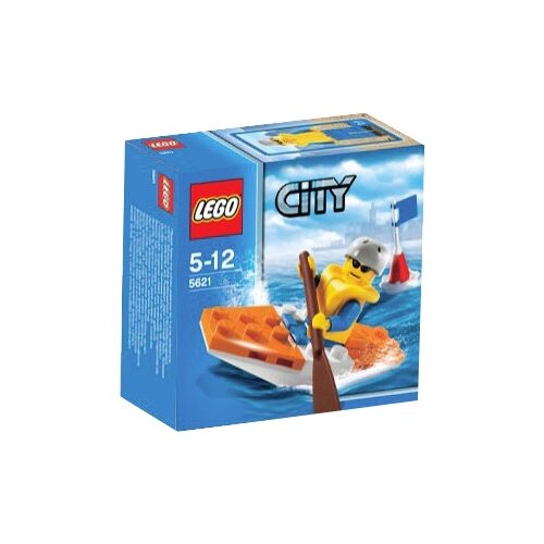 LEGO City 5621 Каяк берегового спасателя, 21 дет. набор lego city миссии дюка книга детали