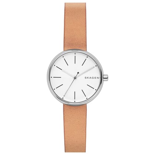 Наручные часы SKAGEN Signatur SKW2594, серебряный, бежевый