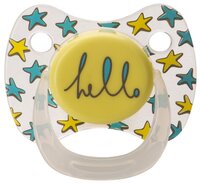 Пустышка силиконовая ортодонтическая Happy Baby Baby Pacifier 12-24 (1 шт) красный