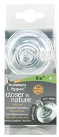 Соска Tommee Tippee Closer to Nature Easi-Vent силиконовая (медл. поток) 0м+ 2шт.