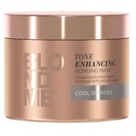 Blondme Tone Enhancing Бондинг-маска для волос холодных оттенков блонд - изображение